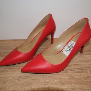 Michael Kors Vibrant Red Heels